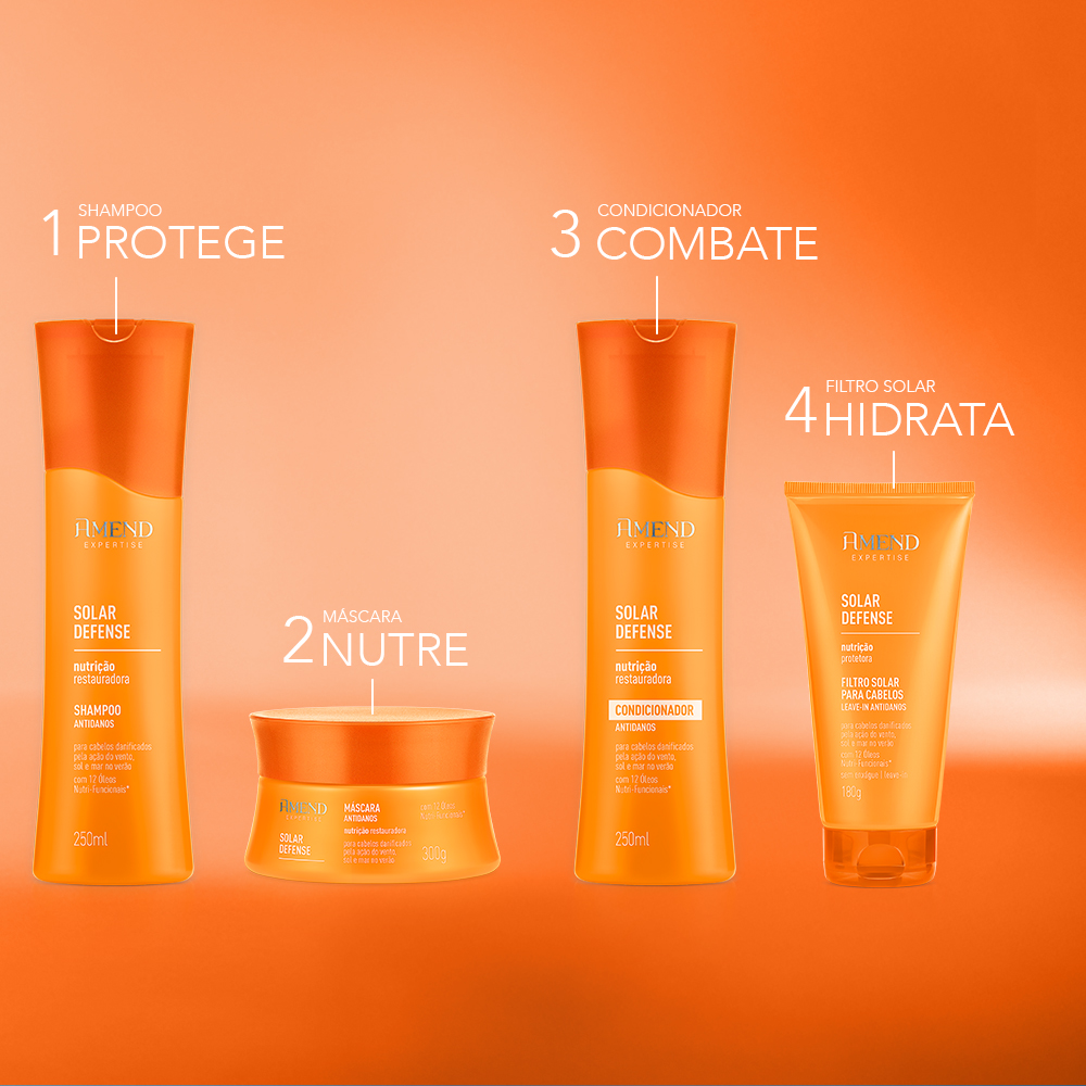Shampoo Antidanos Amend Expertise Solar Defense 250ml image number 5
